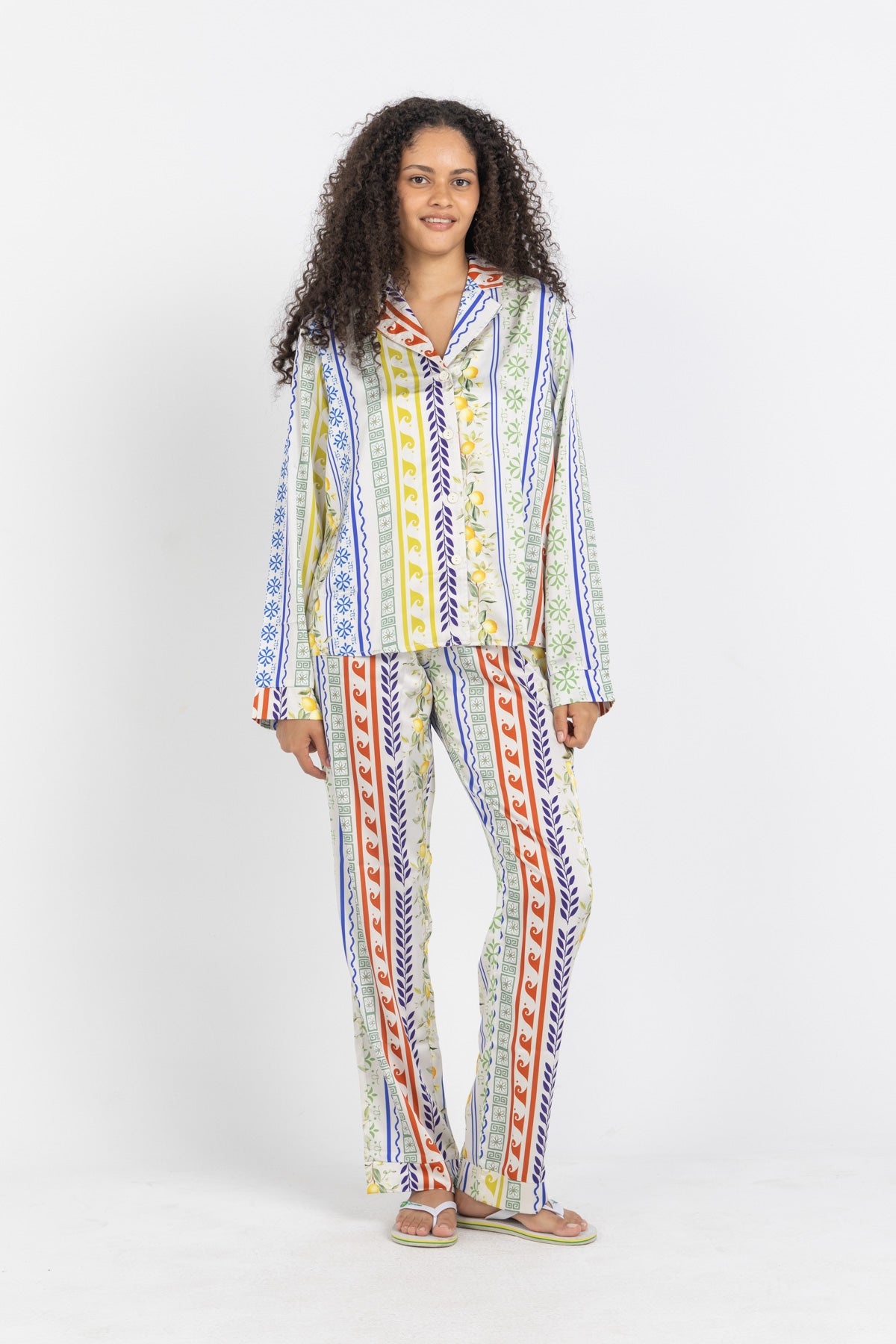 Image of Satin Pajamas – Chic, Comfy, Effortless